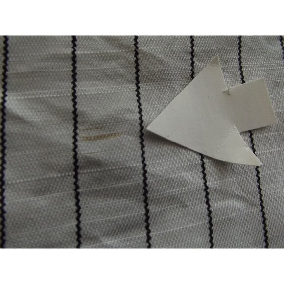 Baileys Blossoms Cardigan Womens XS/S white black striped Duster Kimono Coverup - Picture 12 of 12